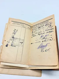 Tysk WW1 soldaterbog mm.