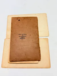 Tysk WW1 soldaterbog mm.