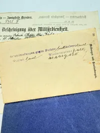 Tysk WW1 soldaterbog, original