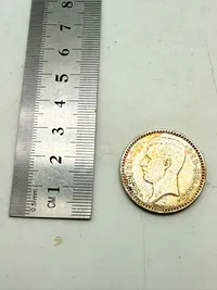 Belgien 20 Francs sølvmønt 1934
