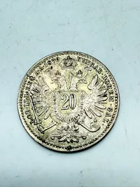 Østrig sølvmønt 1870