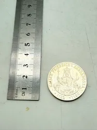 Tysk 10 Mark sølvmønt 1990