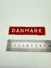 Dansk Militært skulder flash fra lige efter krigen, originalt