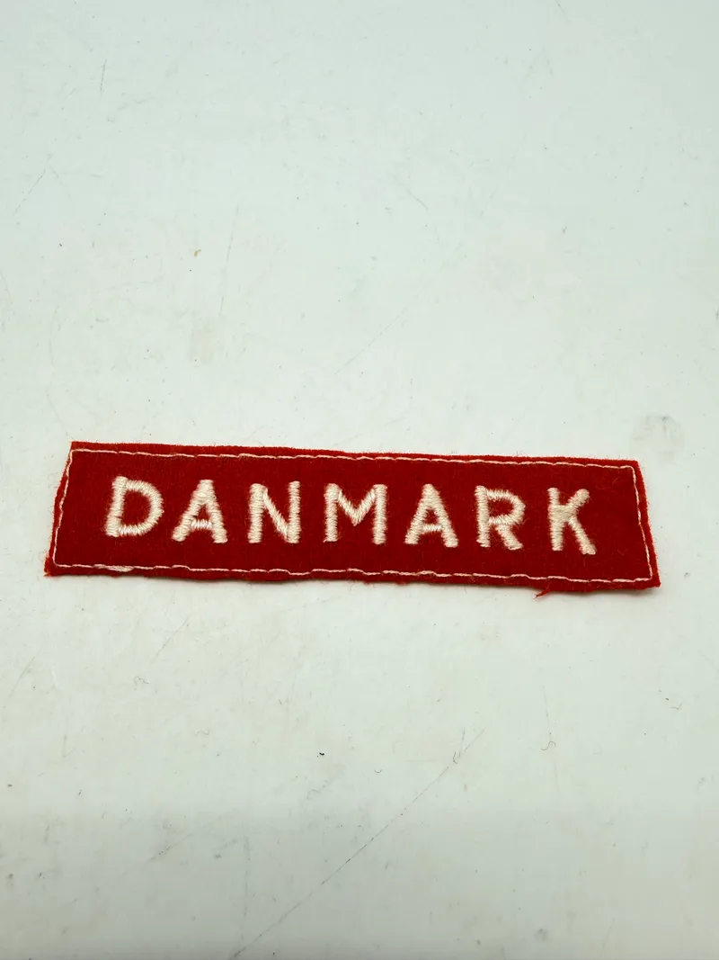 Dansk Militært skulder flash fra lige efter krigen, originalt