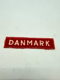 Dansk Militært skulder flash fra lige efter krigen, originalt