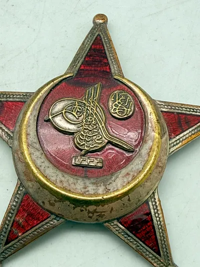 WWI GERMANY GERMAN MADE OTTOMAN TURKEY TURKISH GALLIPOLI STAR, ORIGINAL