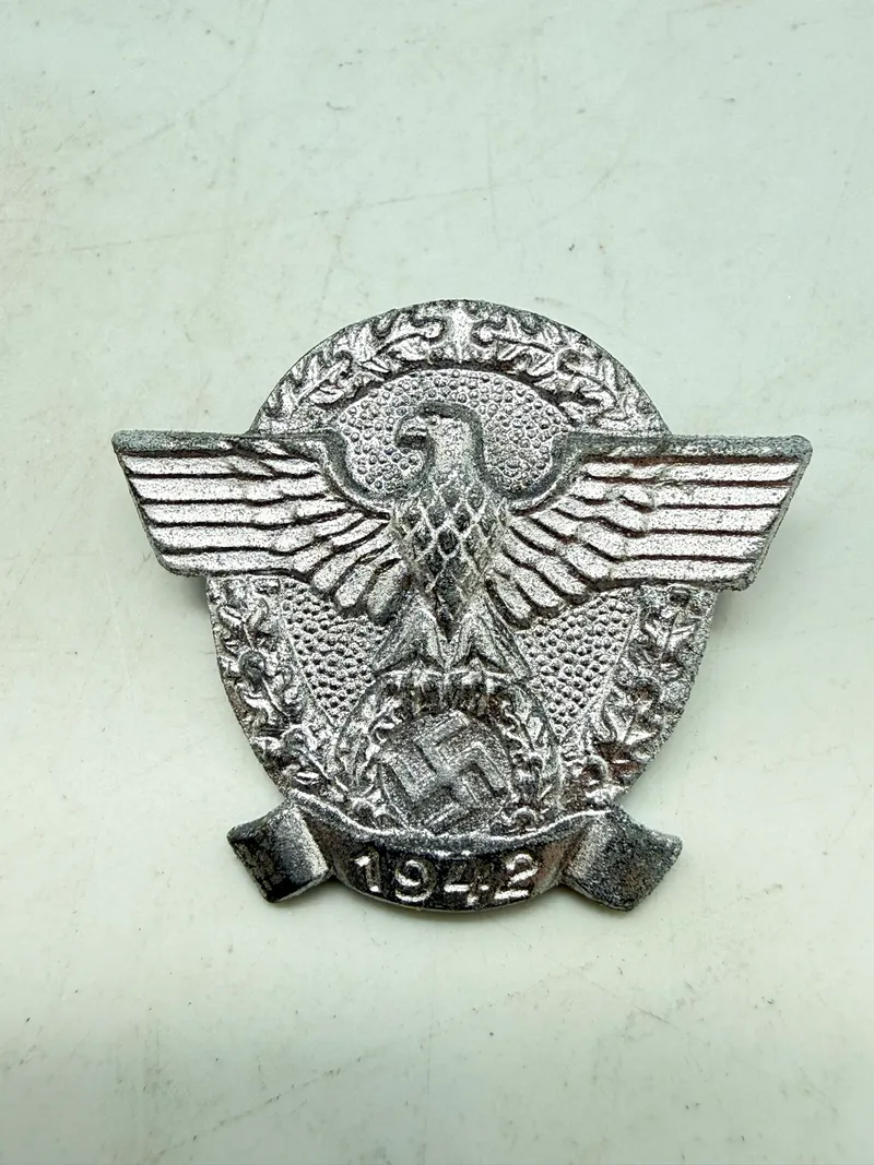 Tysk Politi pin 1942, original