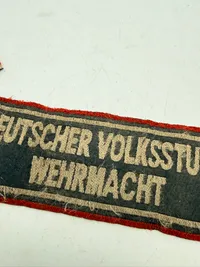 Tysk Volkssturm armbind, efterkrigs