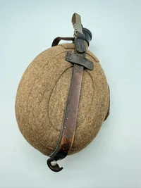 Tysk WW2 feltflaske, original