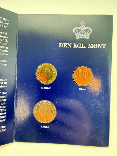 Møntsæt 1989 Kongelig mønt