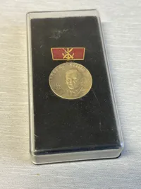 Original DDR Ernst Schneller 1890 - 1944 af sølv
