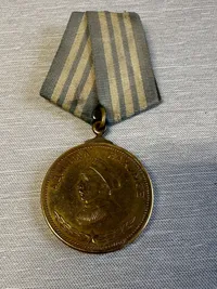 Soviett Nakhimow voenkomat medalje nr 2101, erstatningsstykke