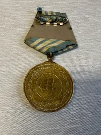 Soviett Nakhimow voenkomat medalje nr 2101, erstatningsstykke