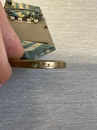 Soviett Nakhimow voenkomat medalje nr 2101, erstatningsstykke