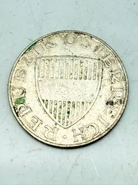 Østrig 10 schilling sølv, 7,5 gram 0.64 lødighed