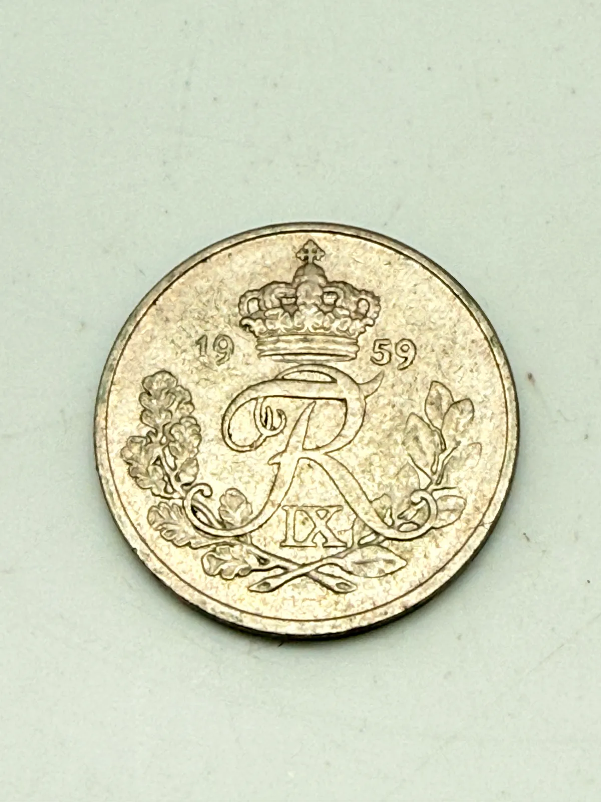 Danmark 10 øre 1959, den svære årgang