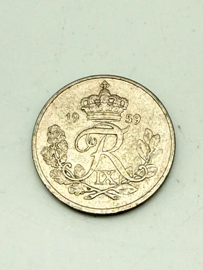 Danmark 10 øre 1959, den svære årgang