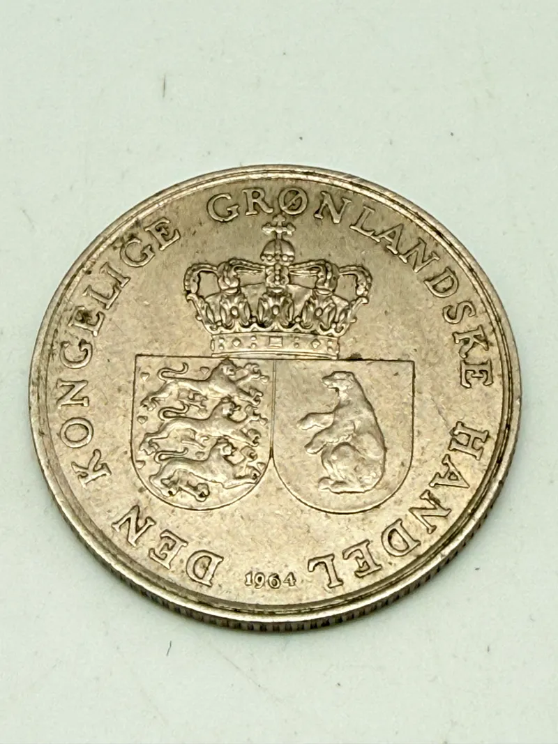 Grønland 1 krone 1964