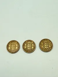 3 grønlandske 50 ører fra 1926