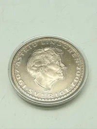 Astrid Lindgren mindemedalje i kobbernikkel