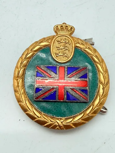 Badge for at få over 9 i Engelsk på politiskolen