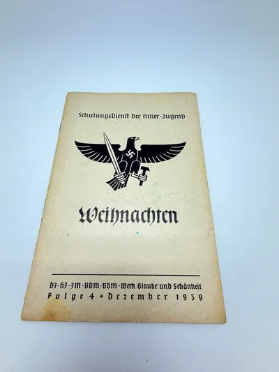 Tysk Wiehnachten hæfte, original