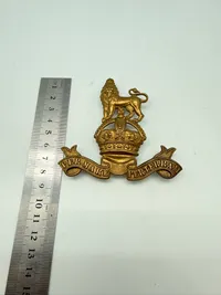 Stort WW2 mærke for Tropehjelm, originalt