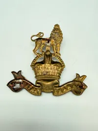Stort WW2 mærke for Tropehjelm, originalt