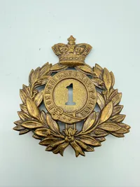 Stort Victoriansk mærke for Tropehjelm, originalt