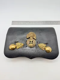 Engelsk 18 tals ammo taske, original