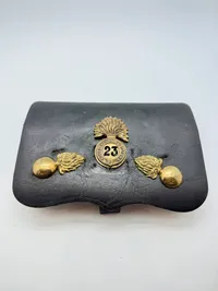 Engelsk 18 tals ammo taske, original