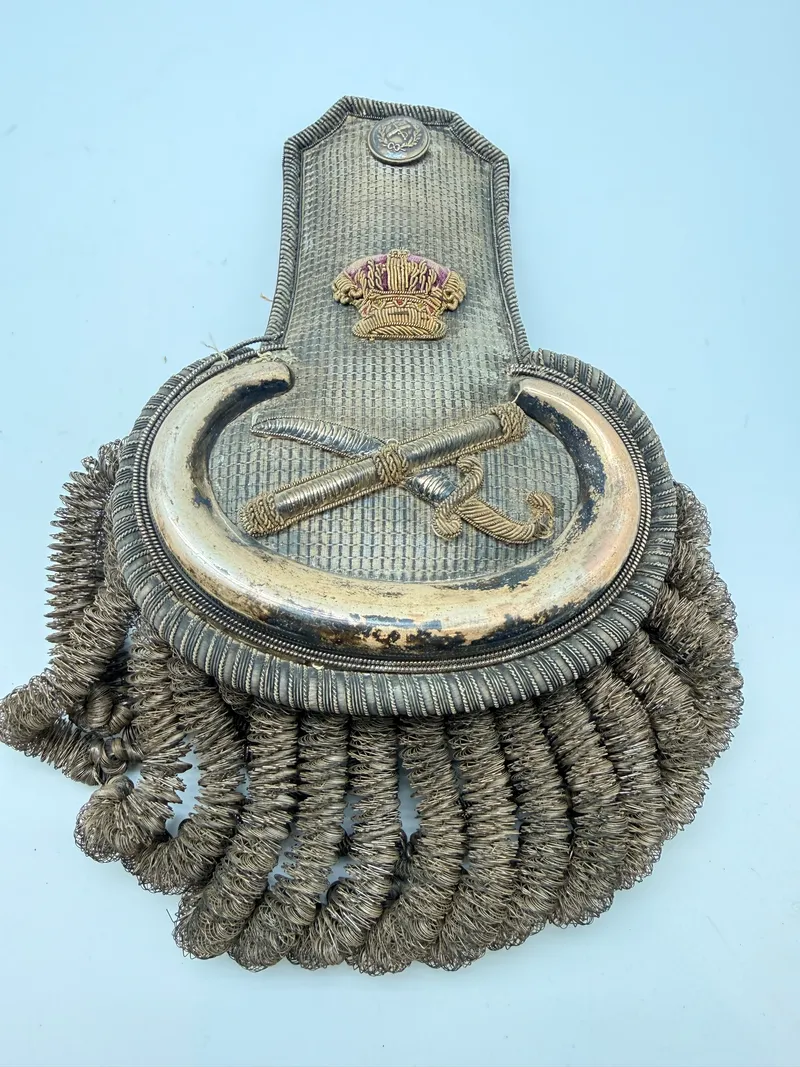 Engelsk Victoriansk epaulet for Admiral, original