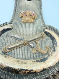 Engelsk Victoriansk epaulet for Admiral, original