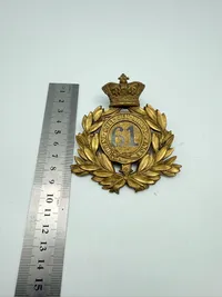 Stort Victoriansk mærke for Tropehjelm, originalt