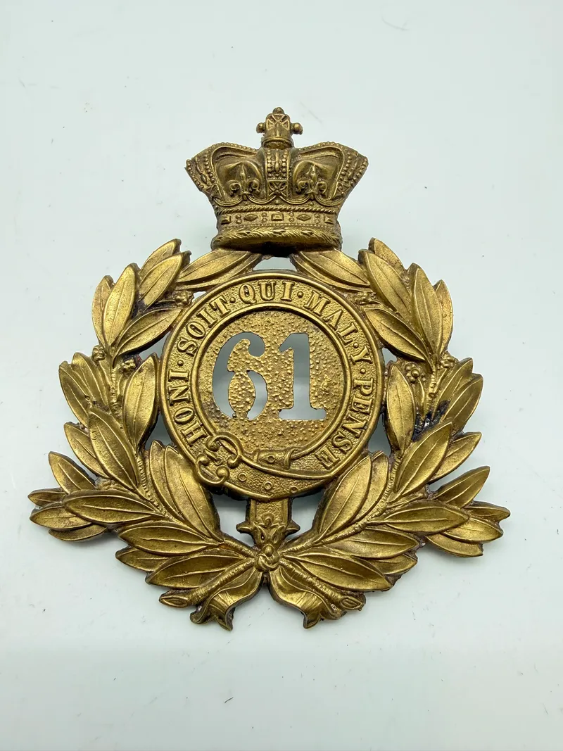 Stort Victoriansk mærke for Tropehjelm, originalt