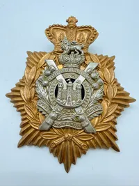Stort Victoriansk mærke for Tropehjelm, originalt