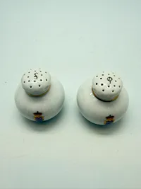 Royal Copenhagen salt og pepper fra Udenrigsministeriet