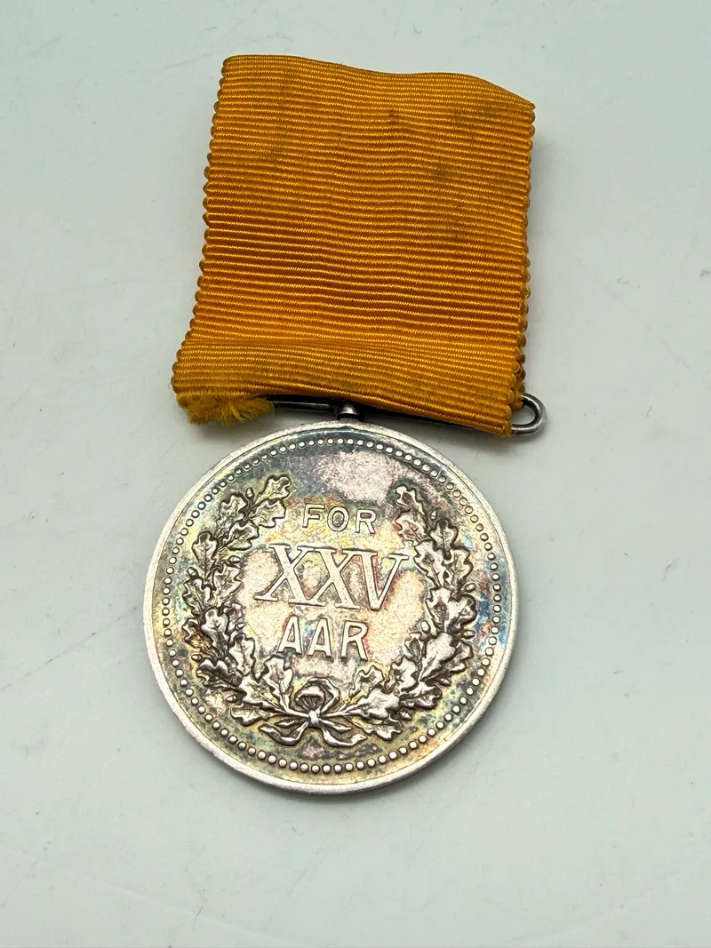 Jubilæumstegn for Brandkorps i Købstæderne 1928, sølv, Original