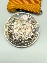 Jubilæumstegn for Brandkorps i Købstæderne 1928, sølv, Original