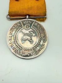 Jubilæumstegn for Brandkorps i Købstæderne 1928, sølv, Original