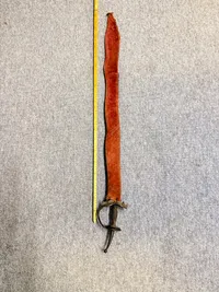 Indo Persian Zulfiqar Tegha sword, Originalt