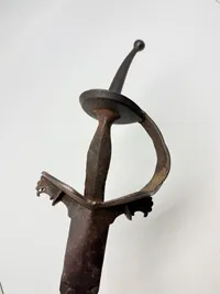 Indo Persian Zulfiqar Tegha sword, Originalt