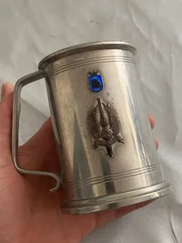 Originalt krus fra jyske luftværnsregiment (Tønder kaserne)