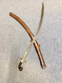 Turkish Ottoman Empire Kilij Army Officers sword,