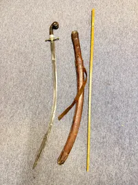 Turkish Ottoman Empire Kilij Army Officers sword,