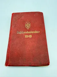 Tysk NSKOV kalender 1940, original