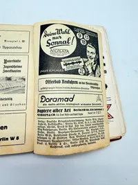 Tysk NSKOV kalender 1940, original