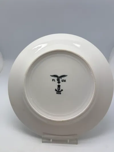 Tysk Luftwaffe tallerken, original