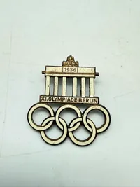 Tysk 1936 olympiade mærke originalt