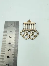 Tysk 1936 olympiade mærke originalt